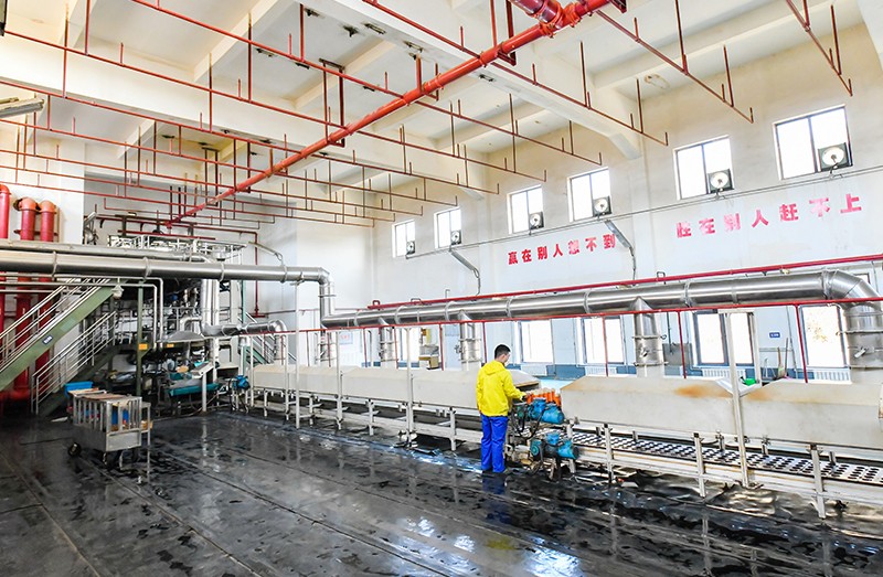 Fully continuous automatic detonator production line
